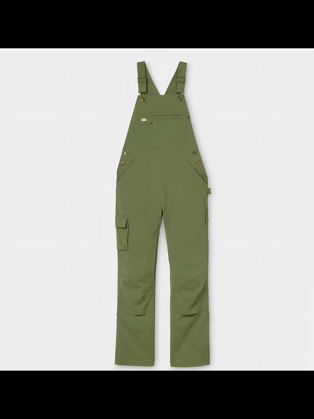 Duluth Trading Co Olive Green Women's Utility Overalls - Picture 4 of 4